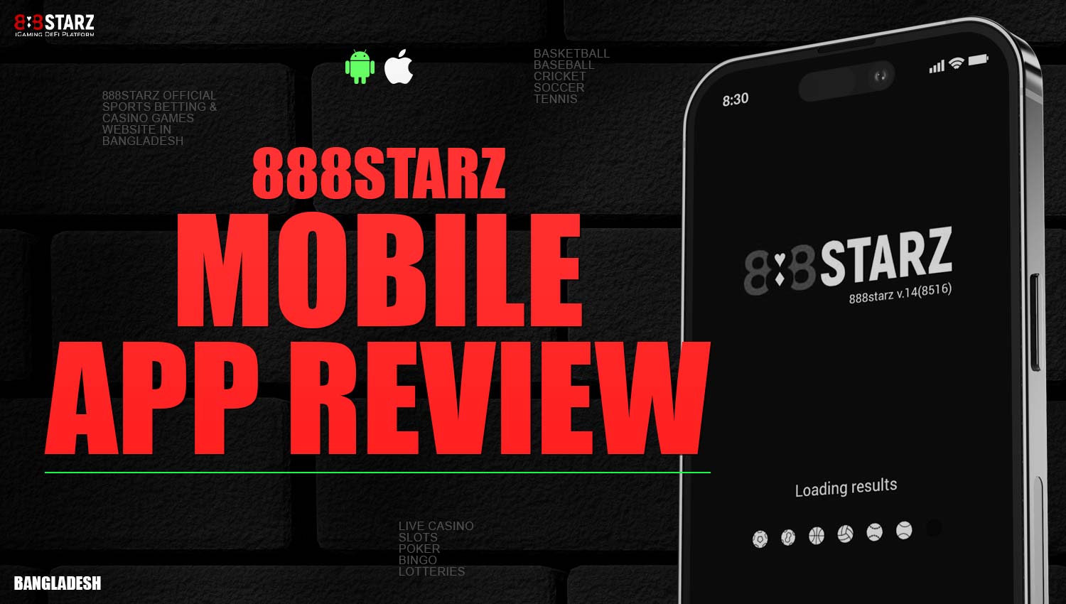 Full review of the 888Starz mobile application.
