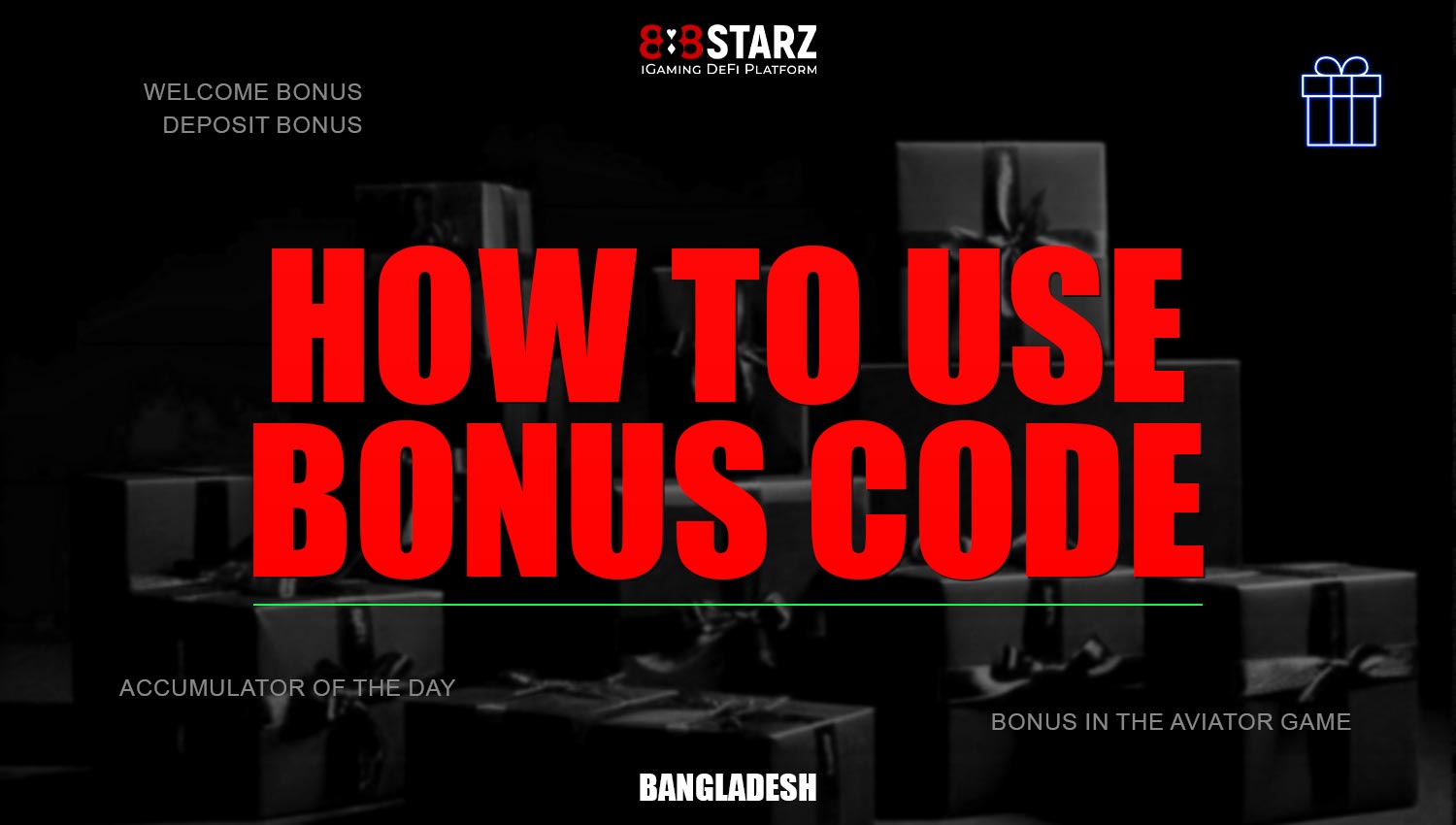 Guide on how to use the bonus code