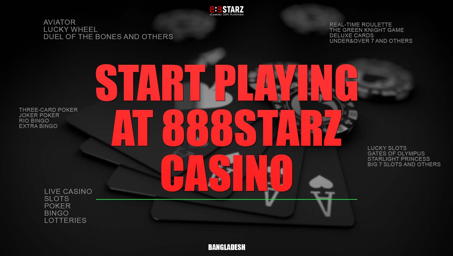 Start playing at 888Starz casino.