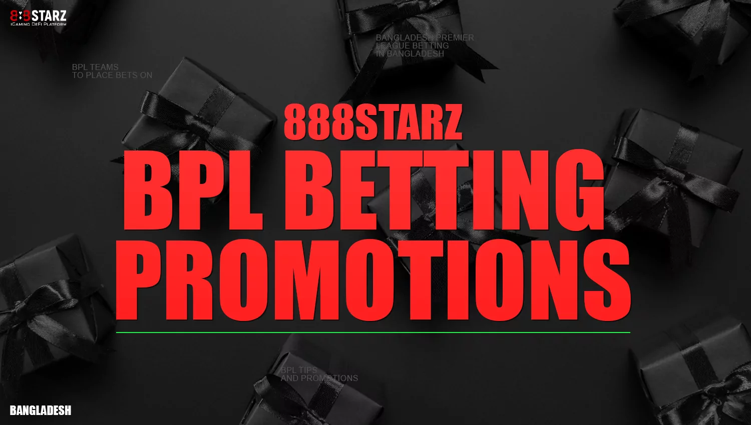 Welcome bonus and other promotions for BPL betting fans at 888starz