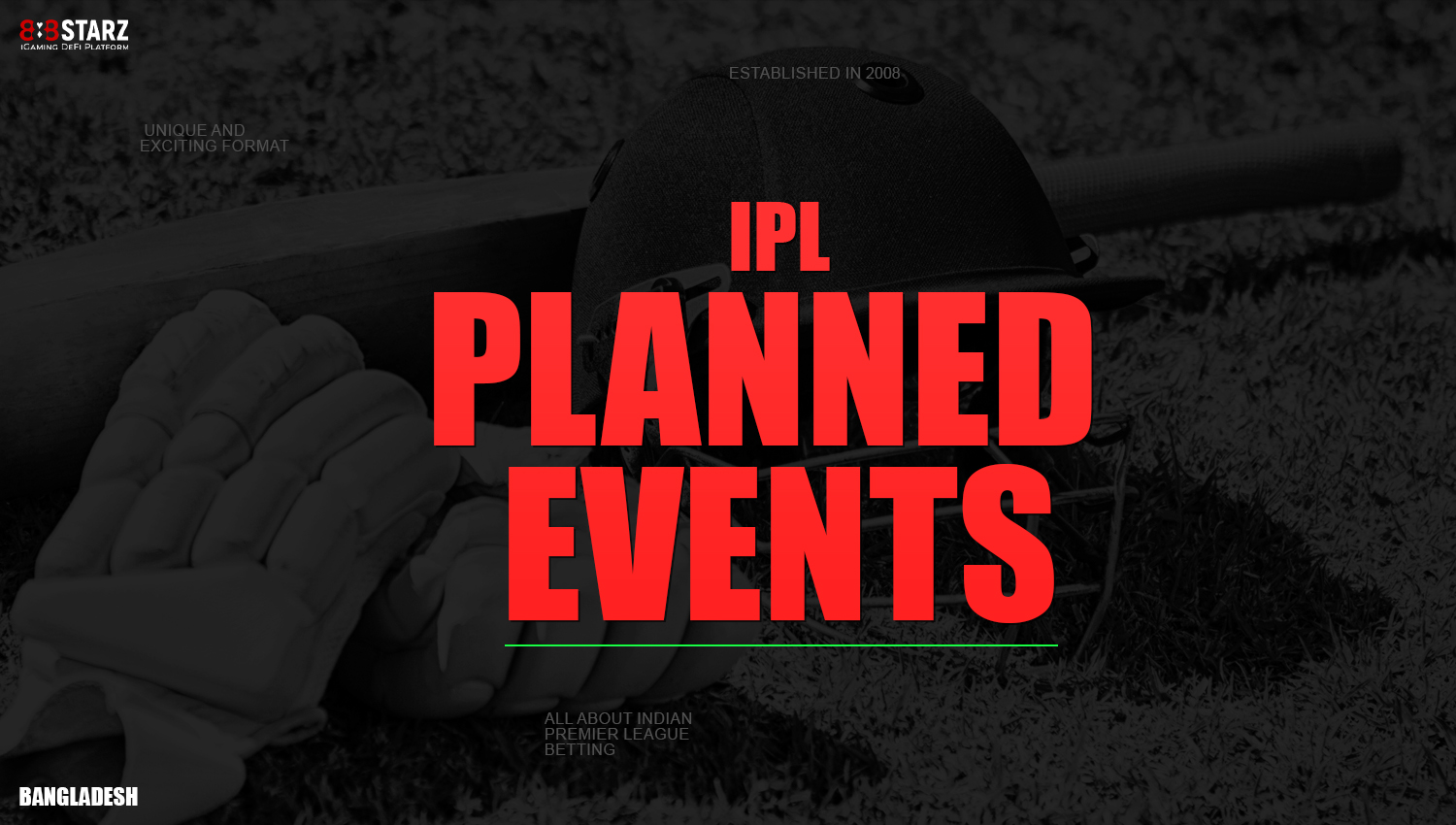 Planned IPL events other than matches available for betting
