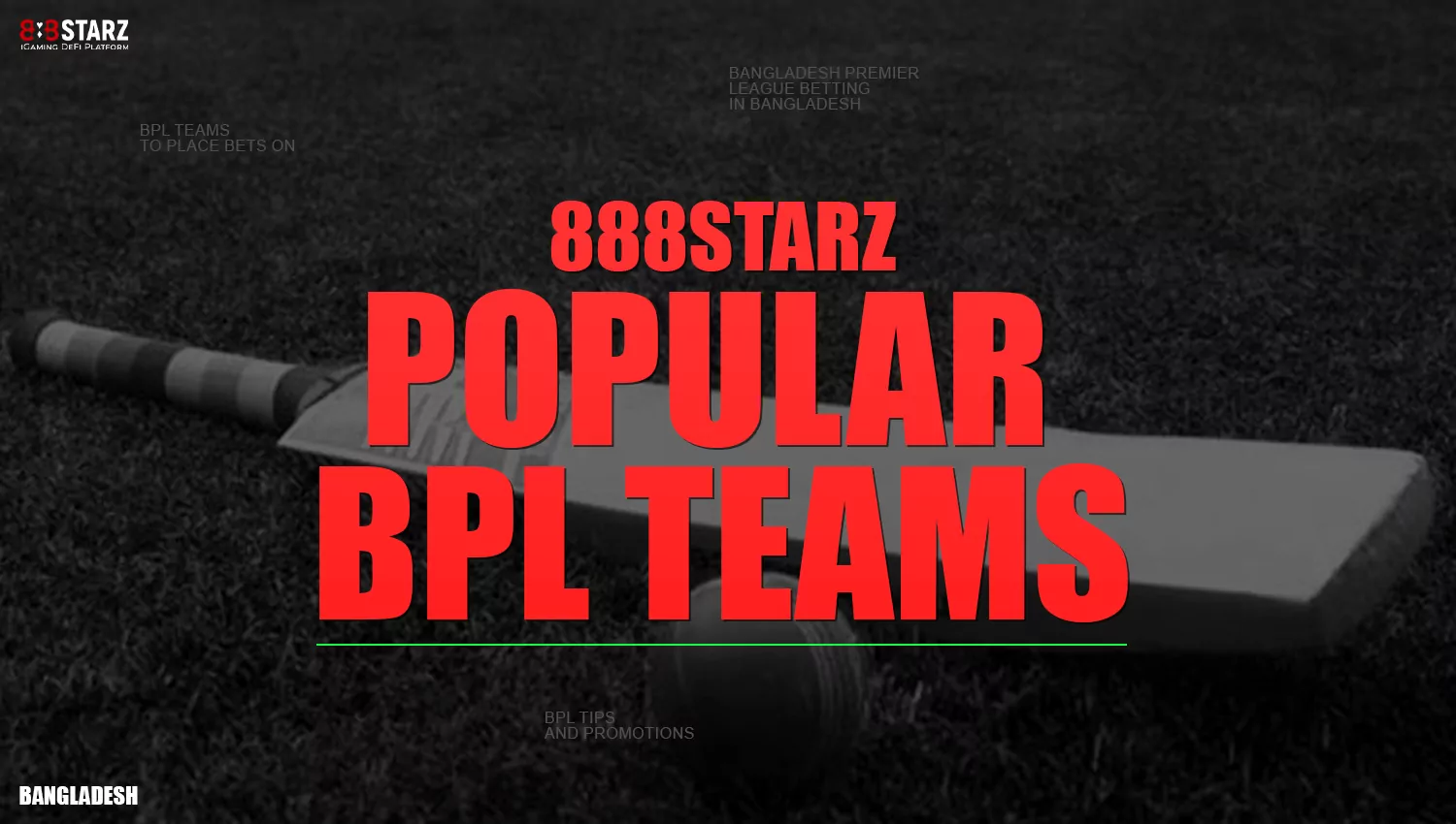 List of popular BPL teams available for betting at 888starz