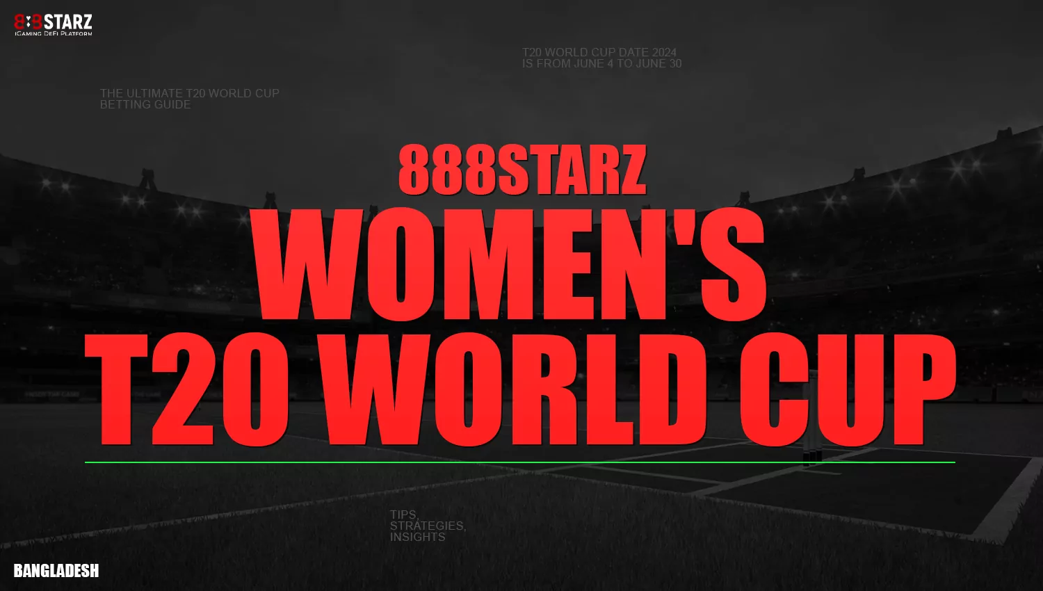 Betting on Women's T20 World Cup at online bookmaker 888starz