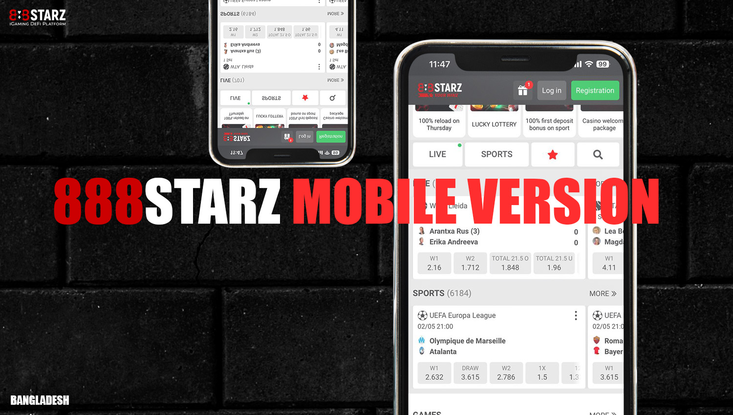 888starz has a mobile-friendly version of the site