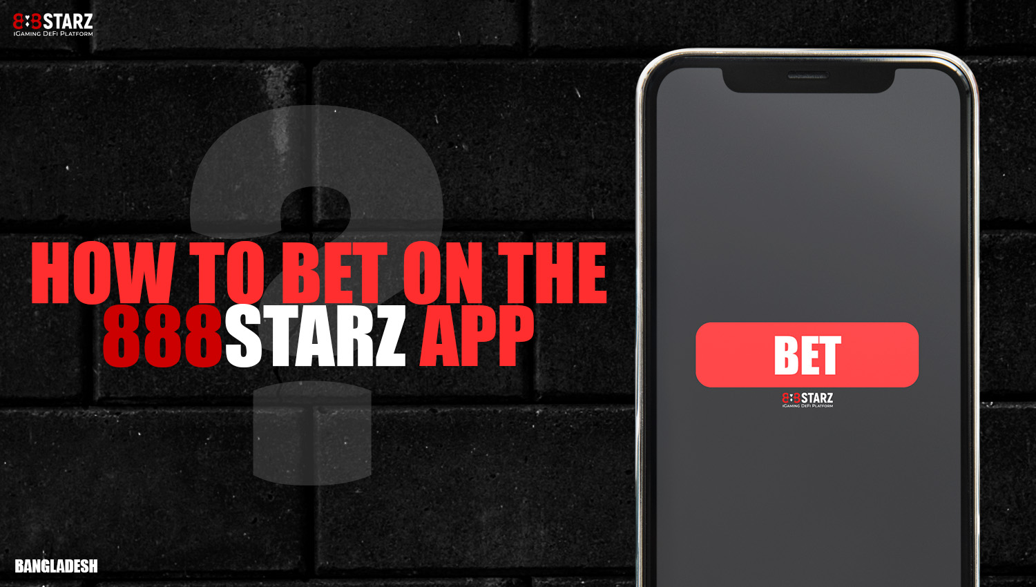 Learn how to start betting with the 888starz mobile app