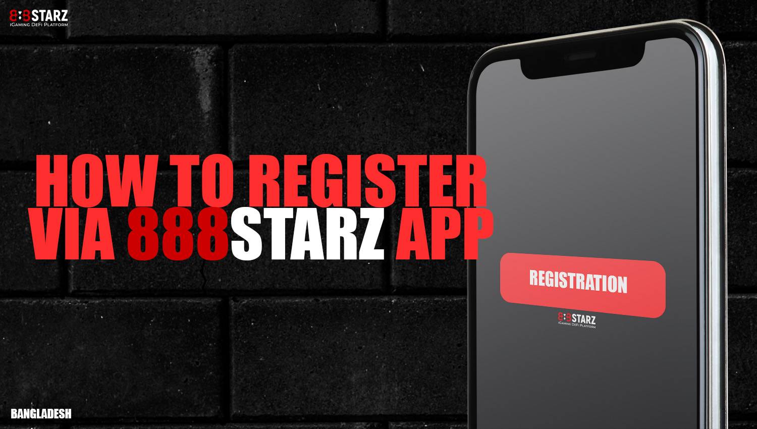 Simple steps to help you sign up with 888starz through the mobile app