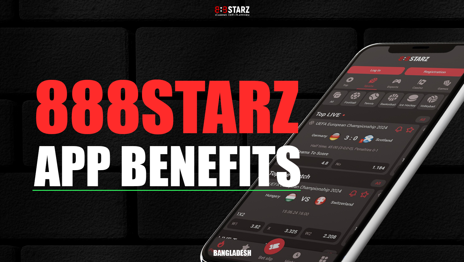 Benefits of 888Starz mobile application 