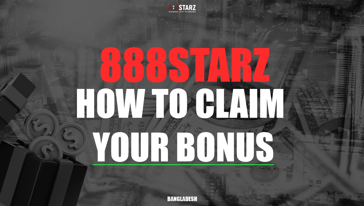 Step by step instructions on how to get 888Starz bonuses