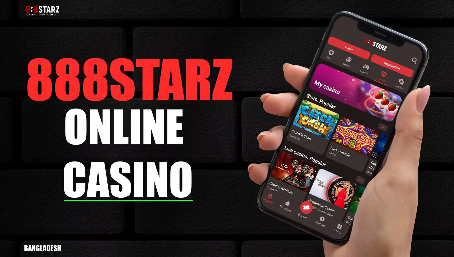 Online casino section on 888starz bangladesh